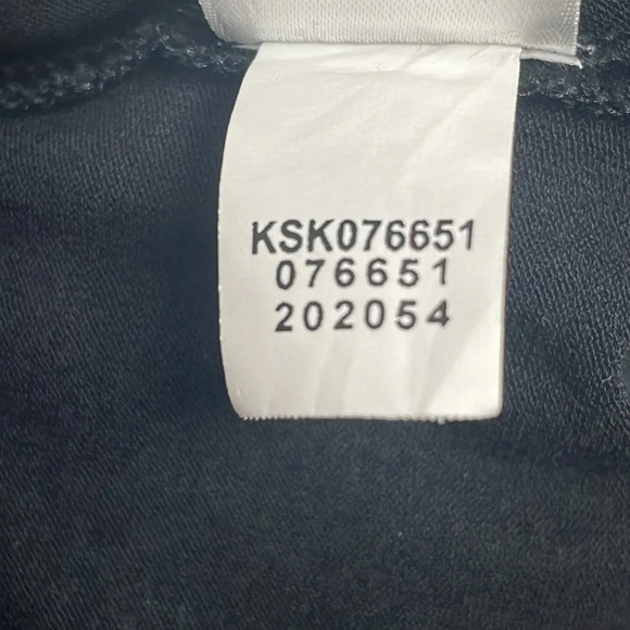 NWOT J. Jill Wearever Collection Black Scalloped Hem Pull On Pencil Skirt L - Picture 11 of 13